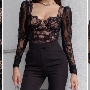 JAUS Lace Bodysuit
